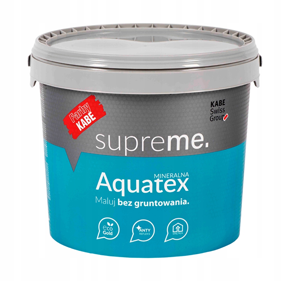 Aquatex Kabe Farba do ścian i sufitów 10l
