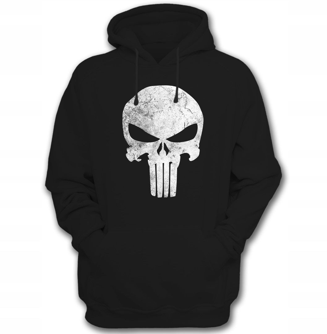 

Bluza z kapturem Punisher PUNISZER-01 czarna r.XL