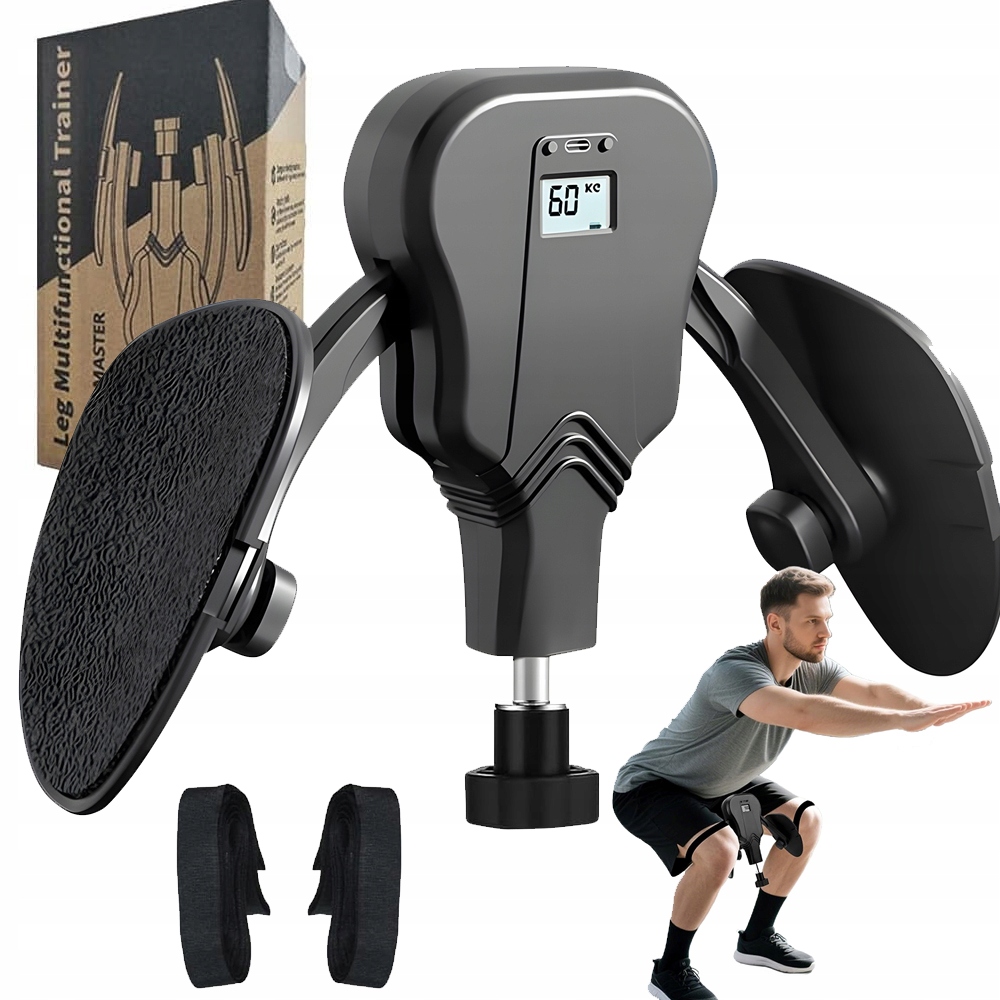 Vybavení Pro Cvičení Stehen S Tréninkovým Počítadlem, Nastavitelné, 20-60 Kg