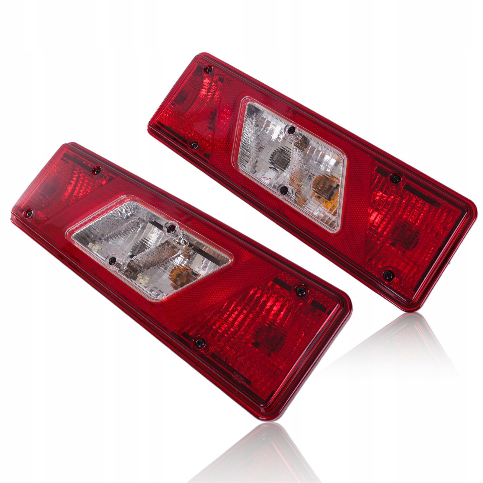 x2 Zadní Lampa Levá a Pravá pro Ford Transit MK8 14-24 Kontejnerová skříň