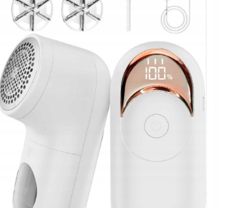Odžmolkovač Led 3 Rychlosti Usb Odstraňovač Žmolků Bílý