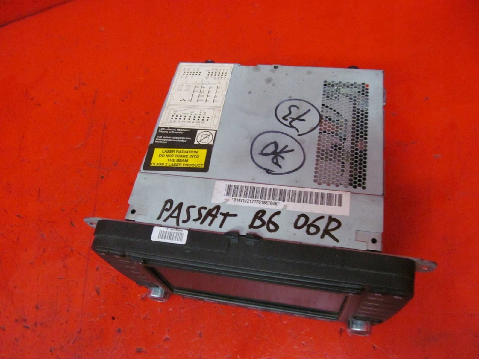 VW PASSAT B6 3C RADIO CD radio Navigation 1K0035198B
