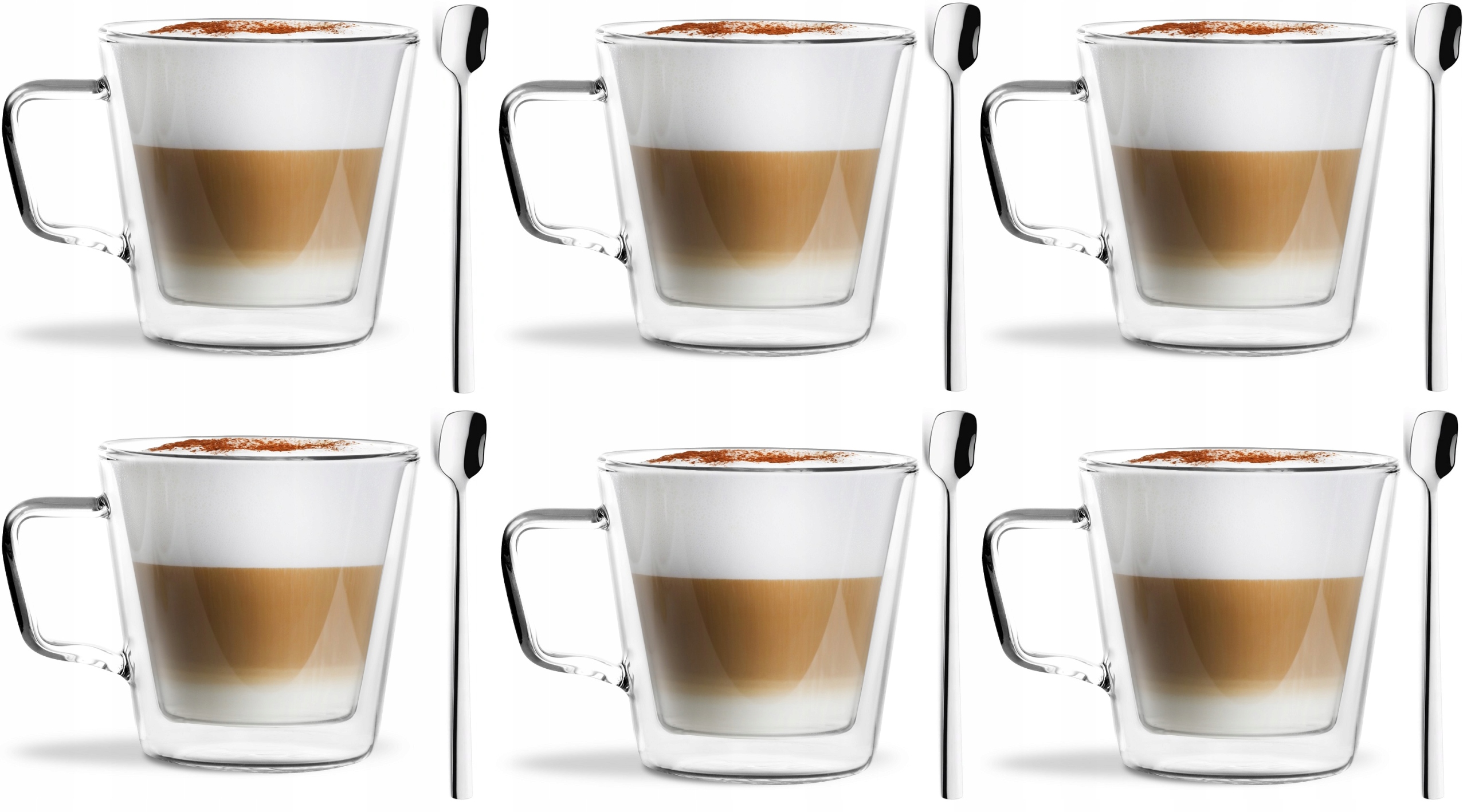 

Vialli Design 6 Szklanki Termiczne Diva Latte 400