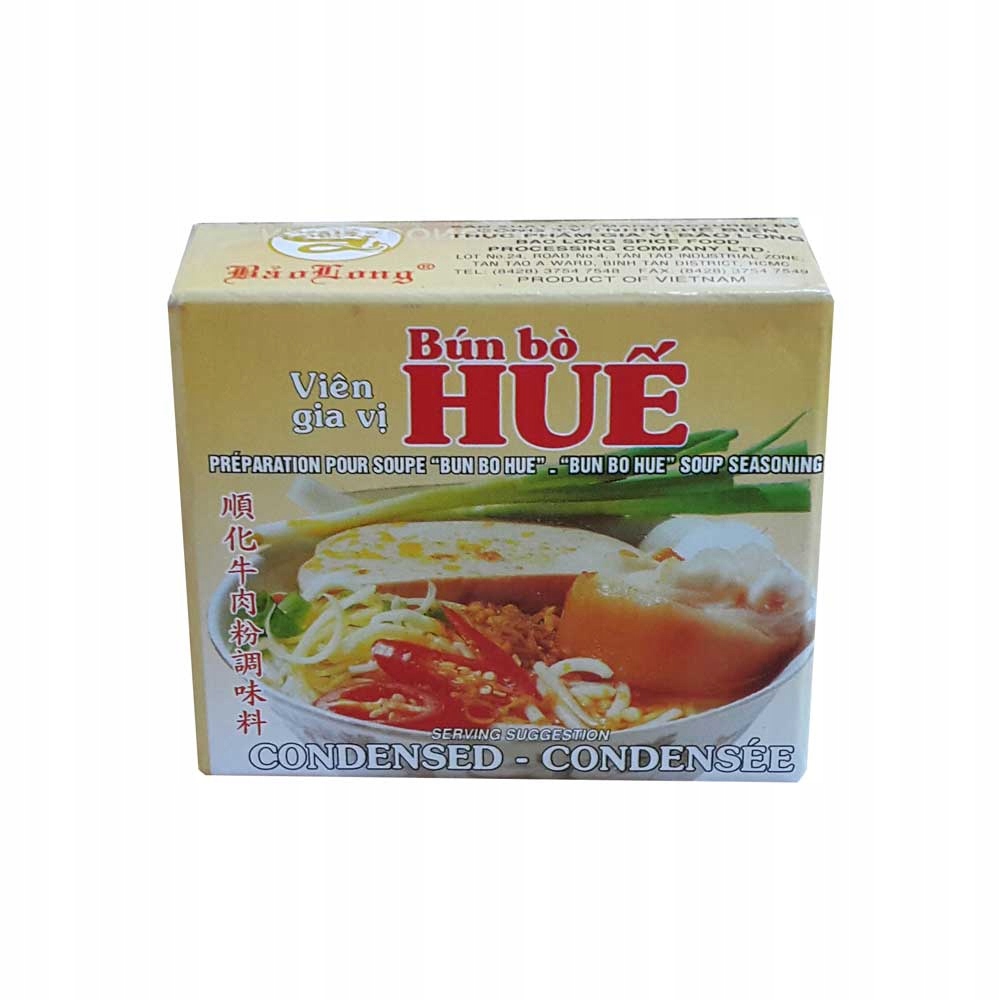 

[ko] Kostka rosołowa do zupy Bun Bo Hue 75g