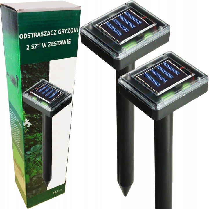 

Odstraszacz Na Krety Nornice Kretów X2 Solarny