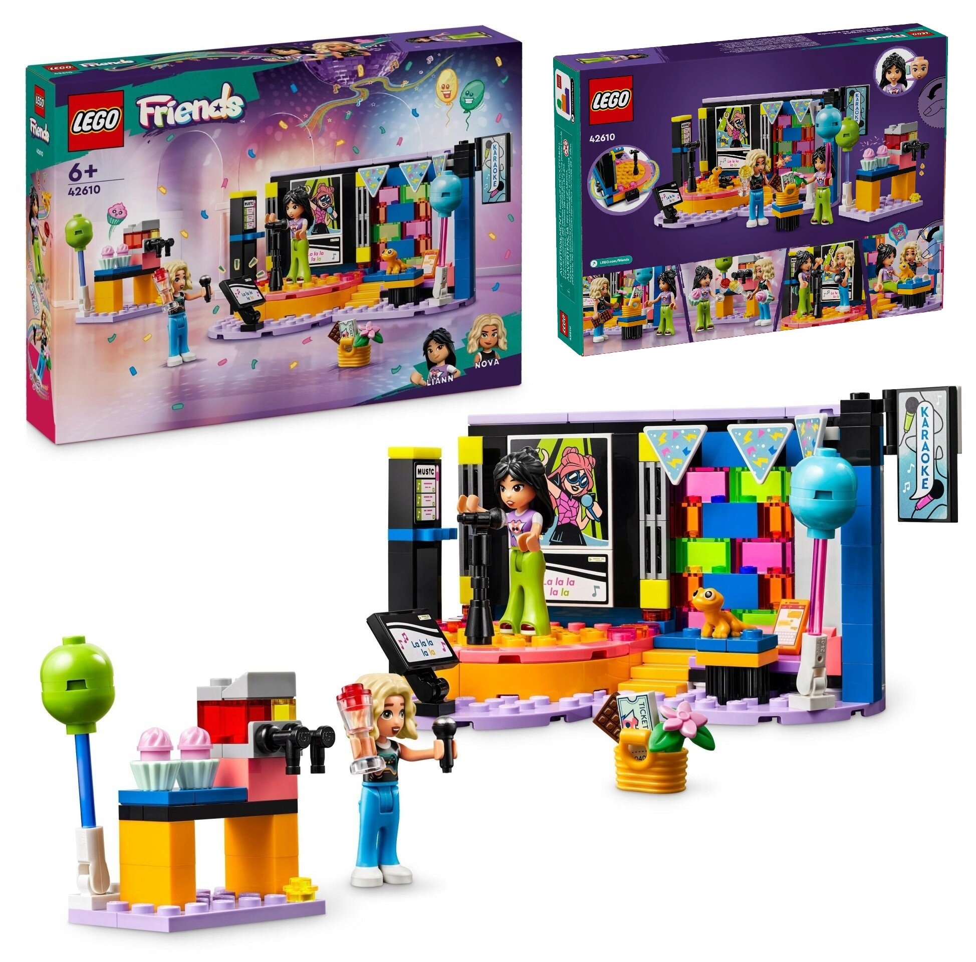 Lego Friends 42610 Karaoke párty velká sada kostek Lego pro děti 6+