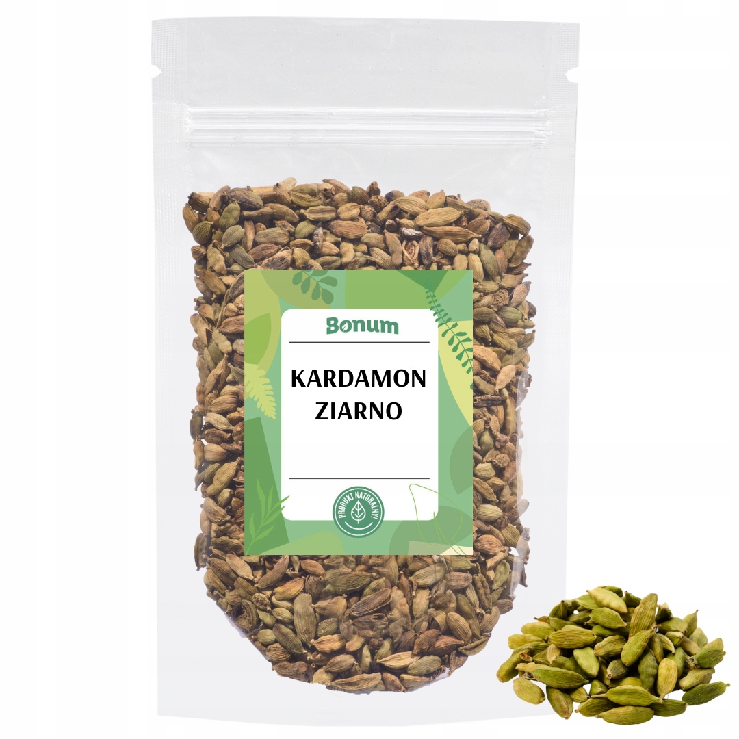 Levně Kardamom ovoce Aromatické Koření kořeněné do kávy na pečení 1 kg Bonum