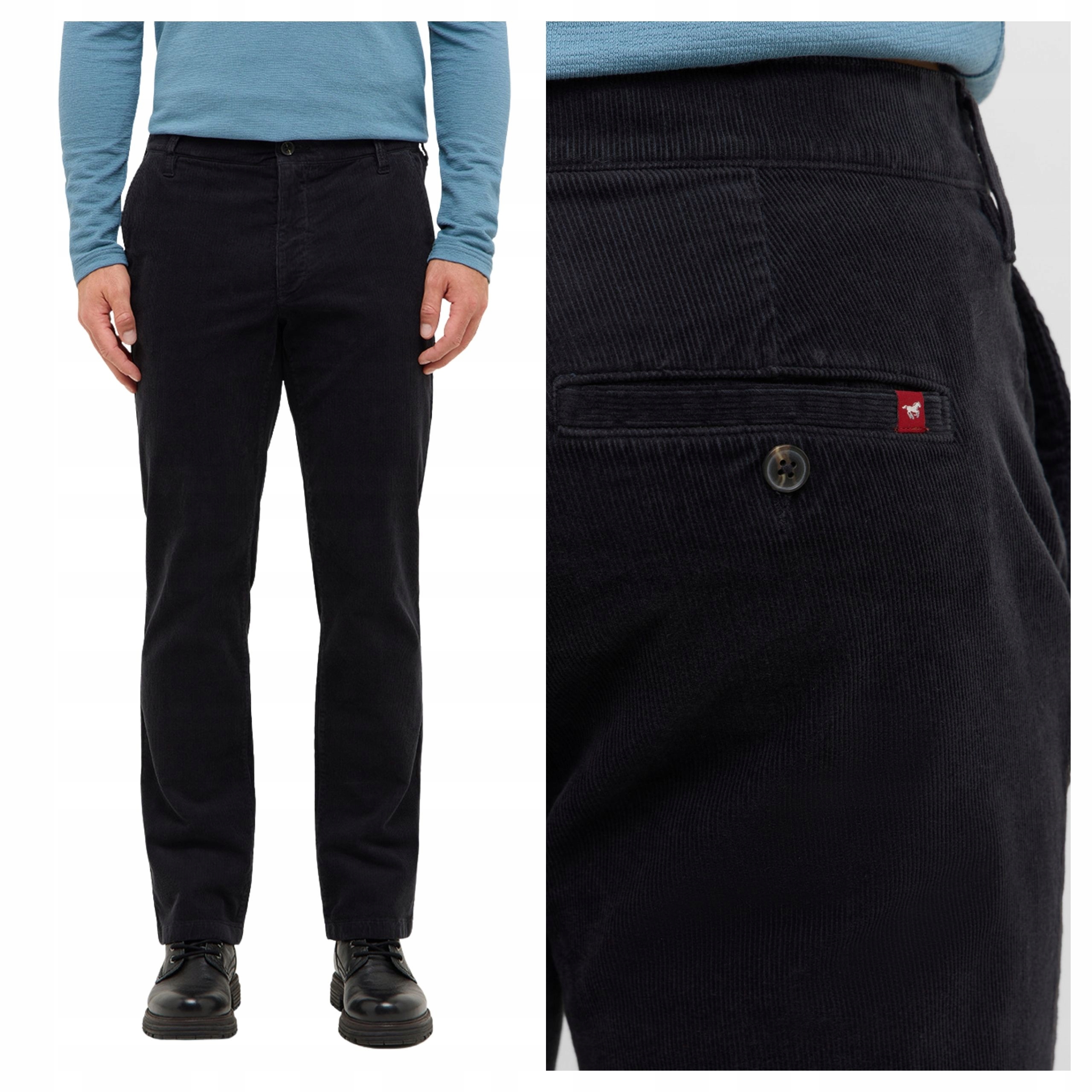 Pánské džíny Mustang Tramper Chino černé Black Beauty W32 L30