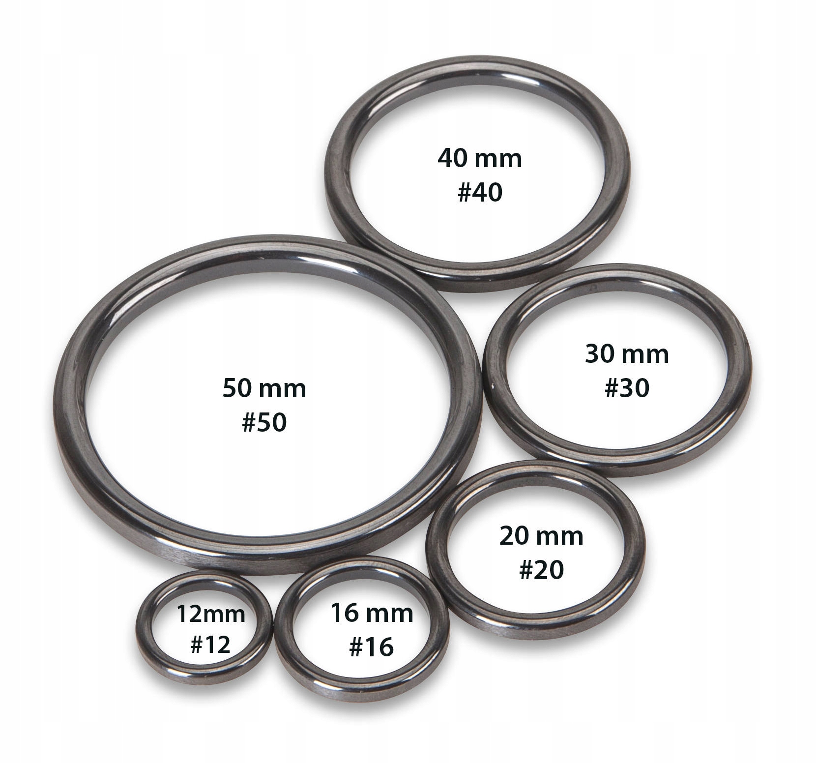 PORCELANOWY PIERŚCIEŃ PRZELOTKI CARP ROD LTS #16 Stan opakowania oryginalne