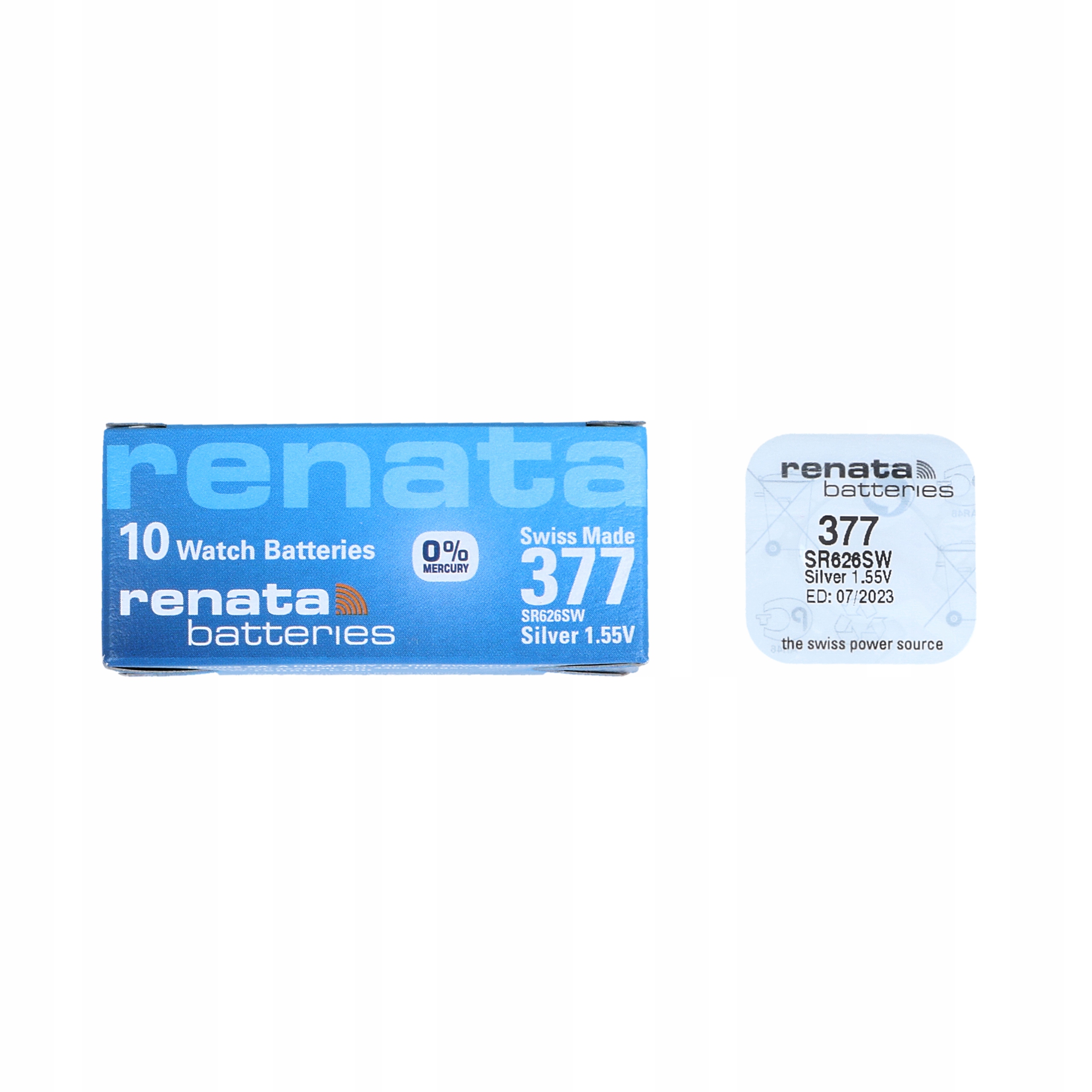 

1 x Bateria Srebrowa Renata Sr 626 Sw 377 G4 SR66