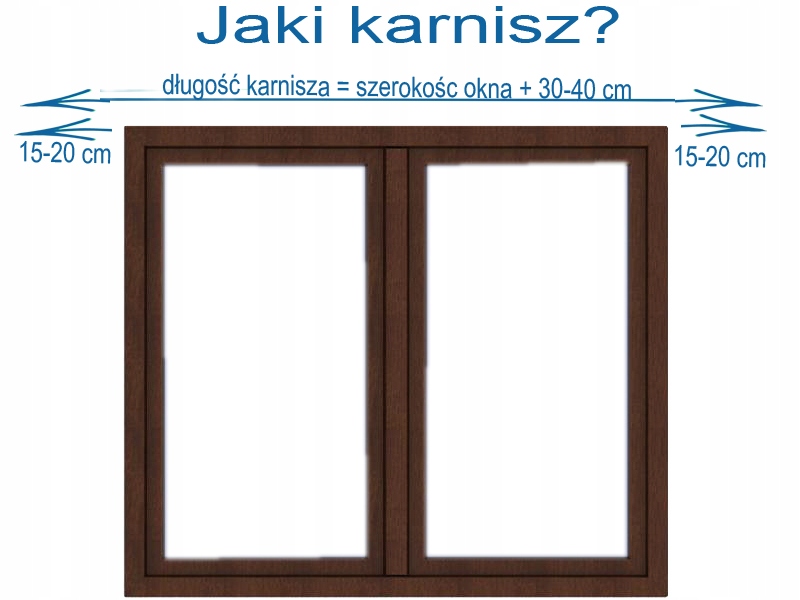 Szyna sufitowa PCV dwutorowa 310 cm kpl + OSŁONA Marka FajnyDom