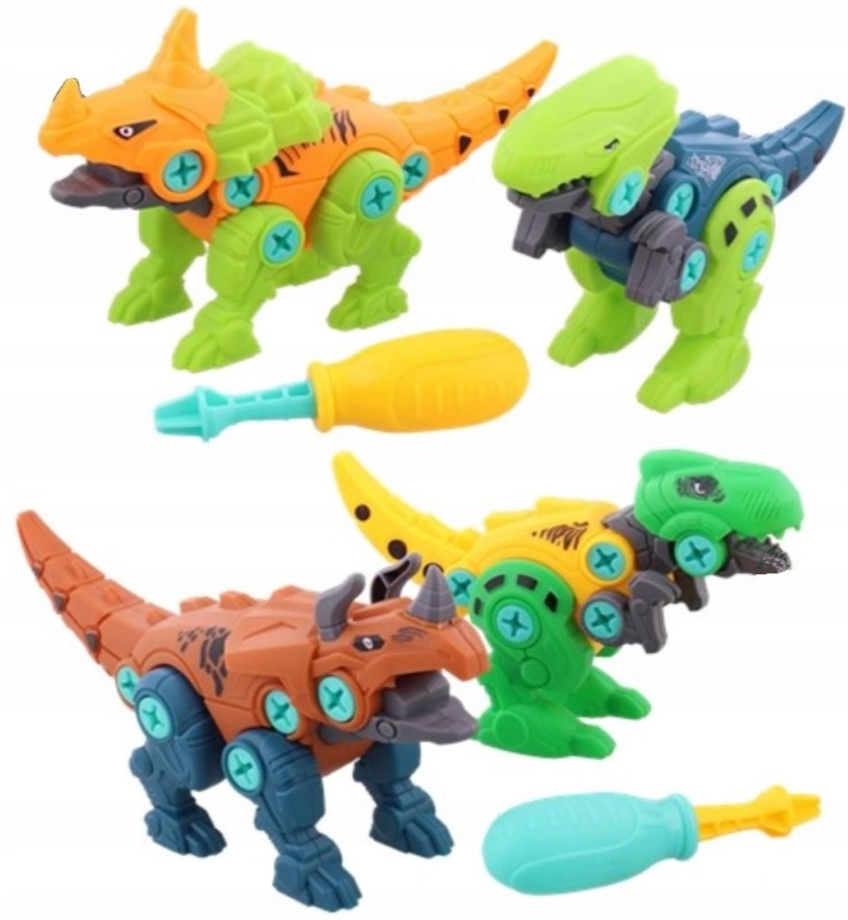 

Dinozaury Do Skręcania Składania Dinozaur T-rex