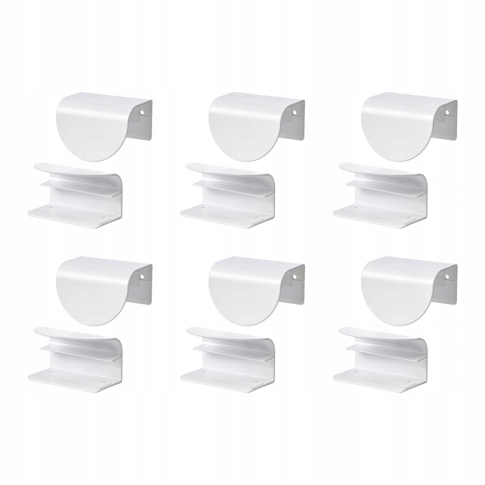 6 ks Upínací úchyt bílý 60 mm 2 ks Latmask