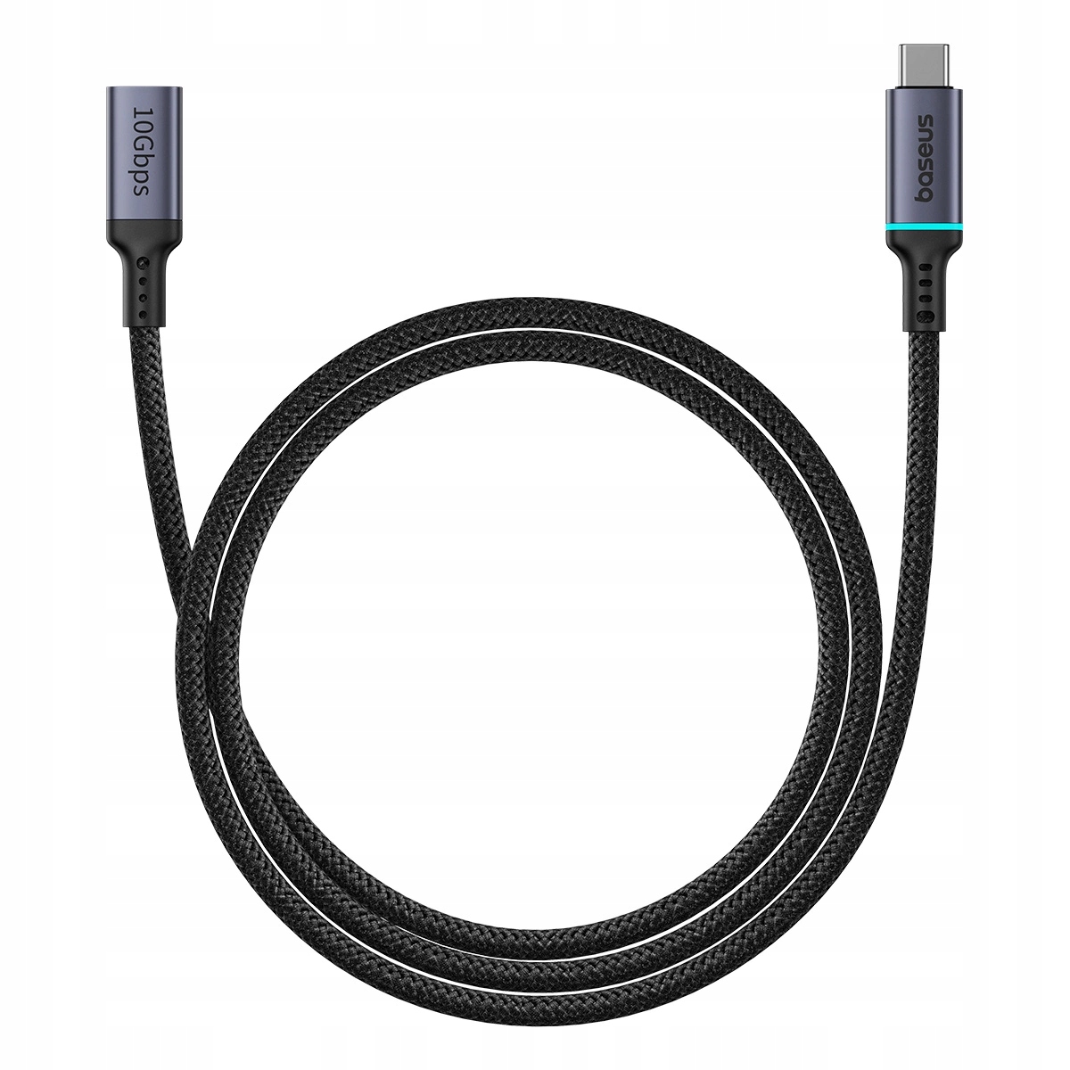 BASEUS KABEL PRZEDŁUŻACZ PRZEJŚCIÓWKA USB-C 10Gb/s 1m MĘSKI - ŻEŃSKI