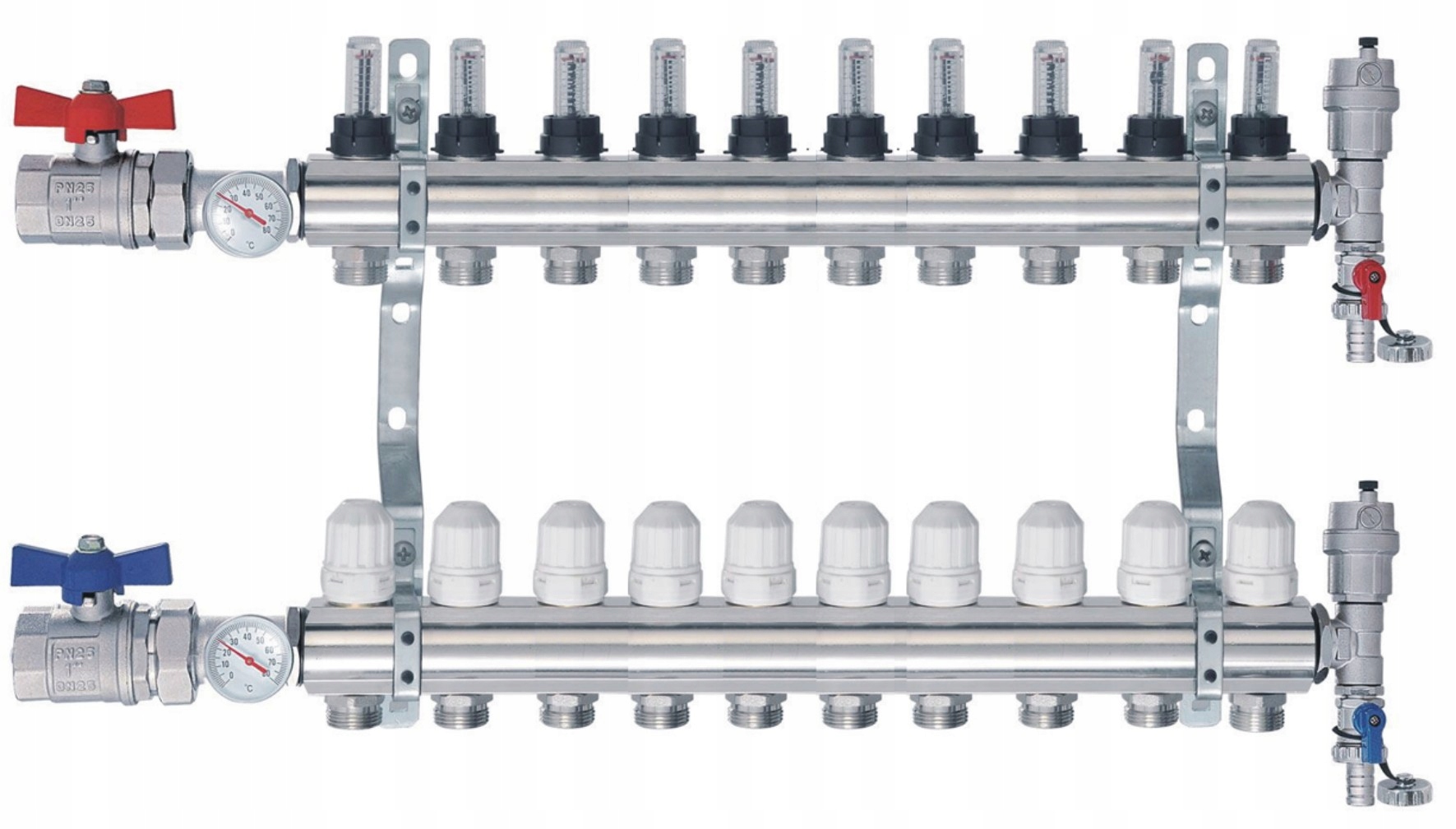 ROZDZIELACZ 10 DO OGRZEWANIA PODŁOGOWEGO PODŁOGÓWK