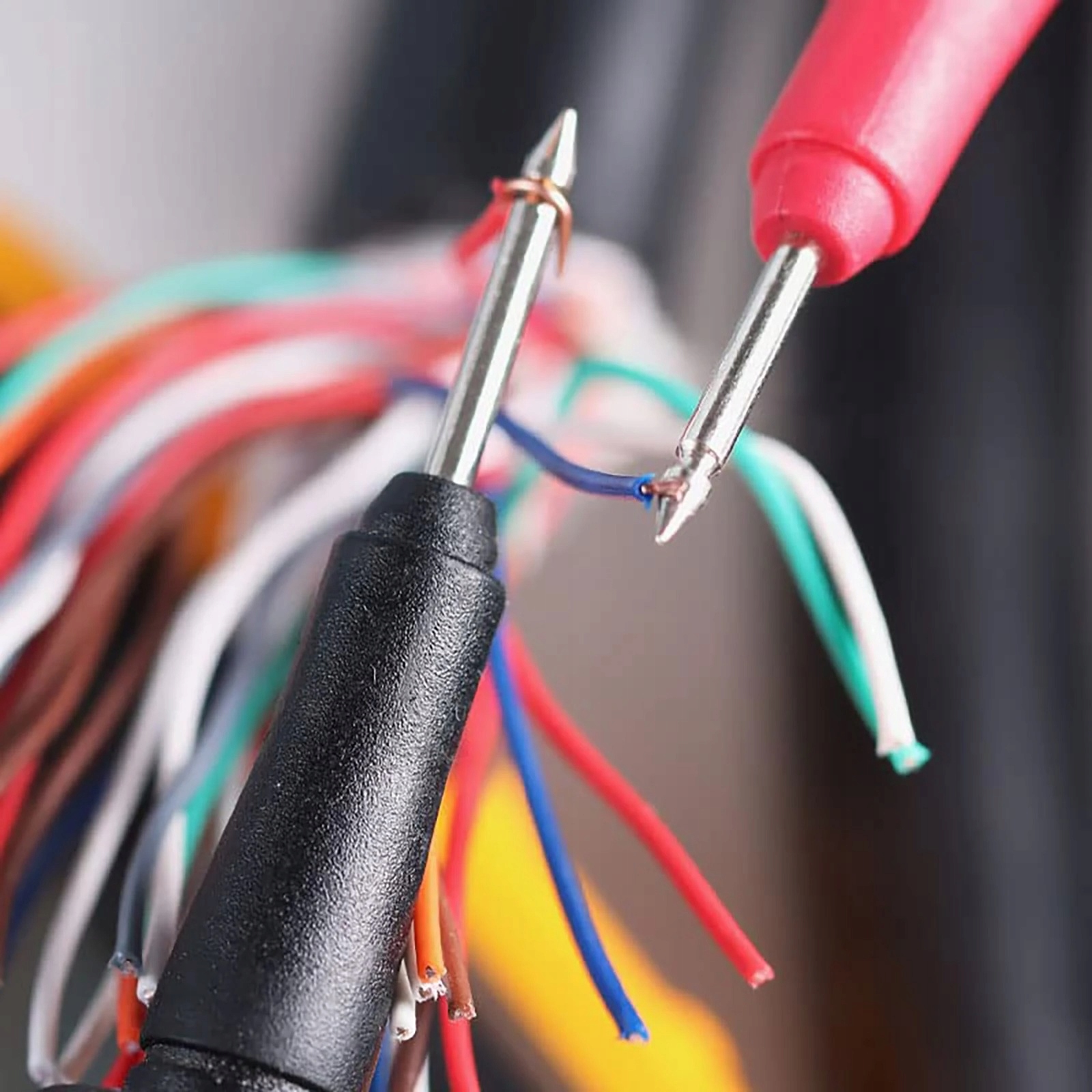 KABLE SONDY PRZEWODY POMIAROWE DO MULTIMETRU MIERNIKA NAPIĘCIA SILIKONOWE Rodzaj kabel