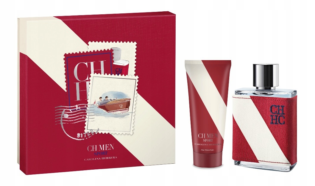 004572 Carolina Herrera Ch Sport Men Eau de Toilette. Zestaw