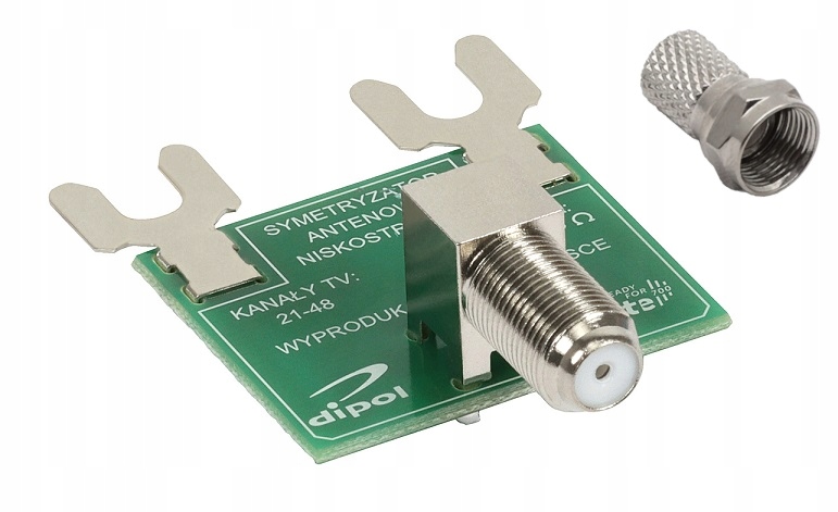 

Symetryzator antenowy k. 21-48 Uhf Dipol złącze F