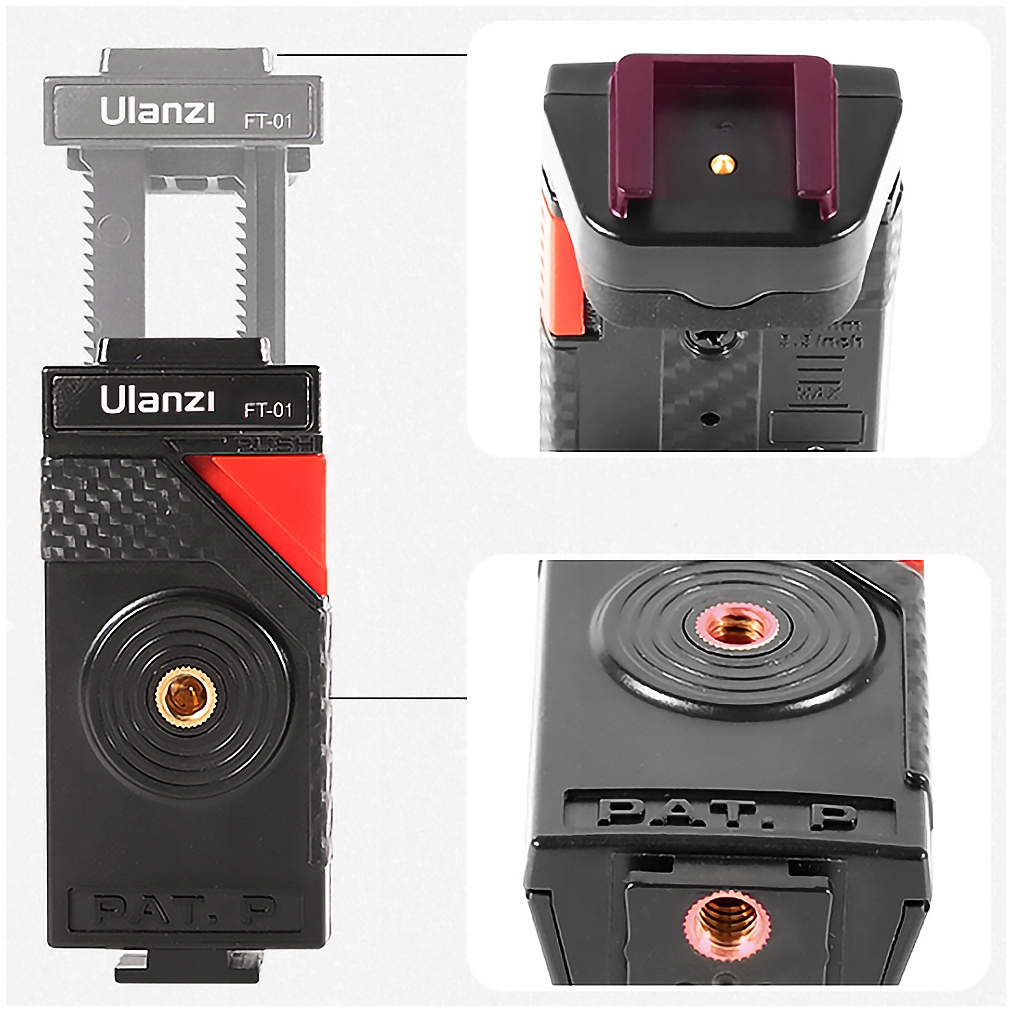 Elastyczny statyw ULANZI FT-01 z głowicą 360 i uchwytem na smartfon Kod producenta 2851