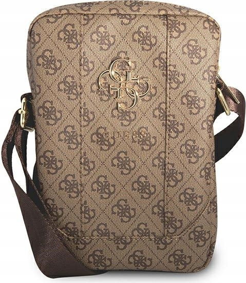 Taška Guess GUTB8G4GFBR 8 palců hnědá/brown 4G Big Metal Logo