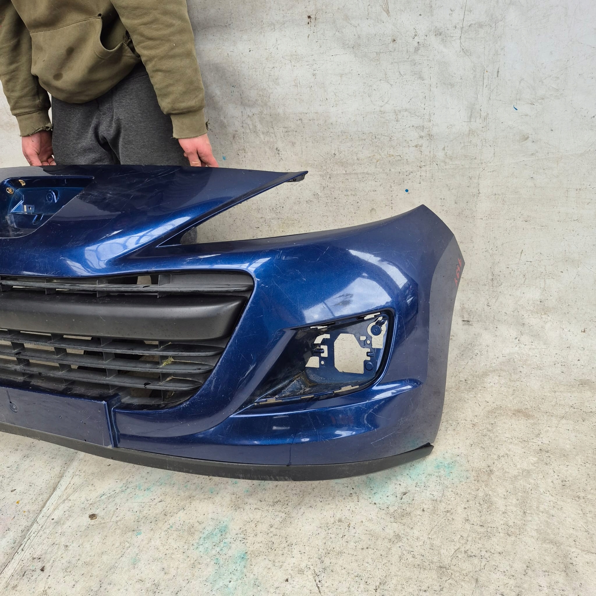 PEUGEOT 207 LIFT 09-12 bumper front front 9688071577