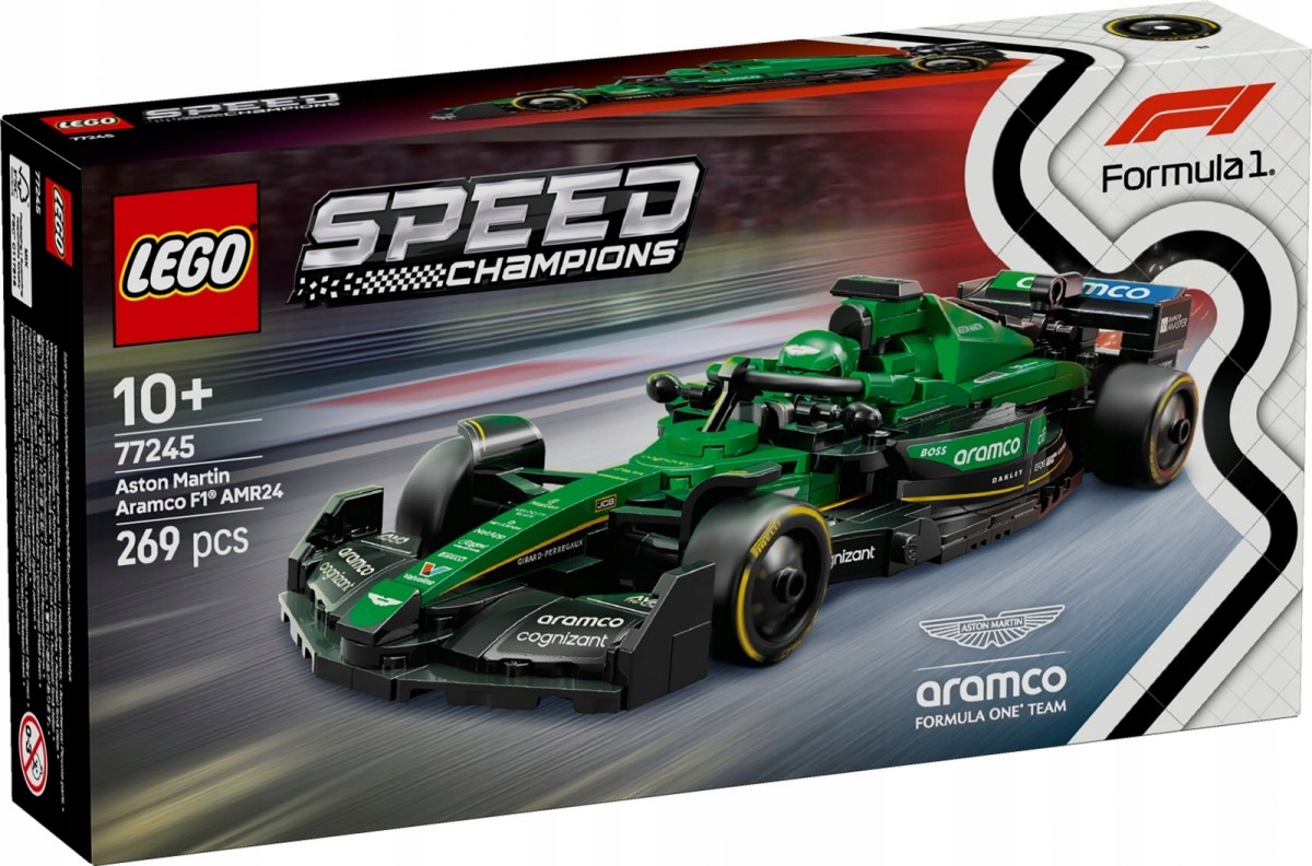 Speed Champions Stavebnice 77245 F1 Formule Aston Martin Aramco