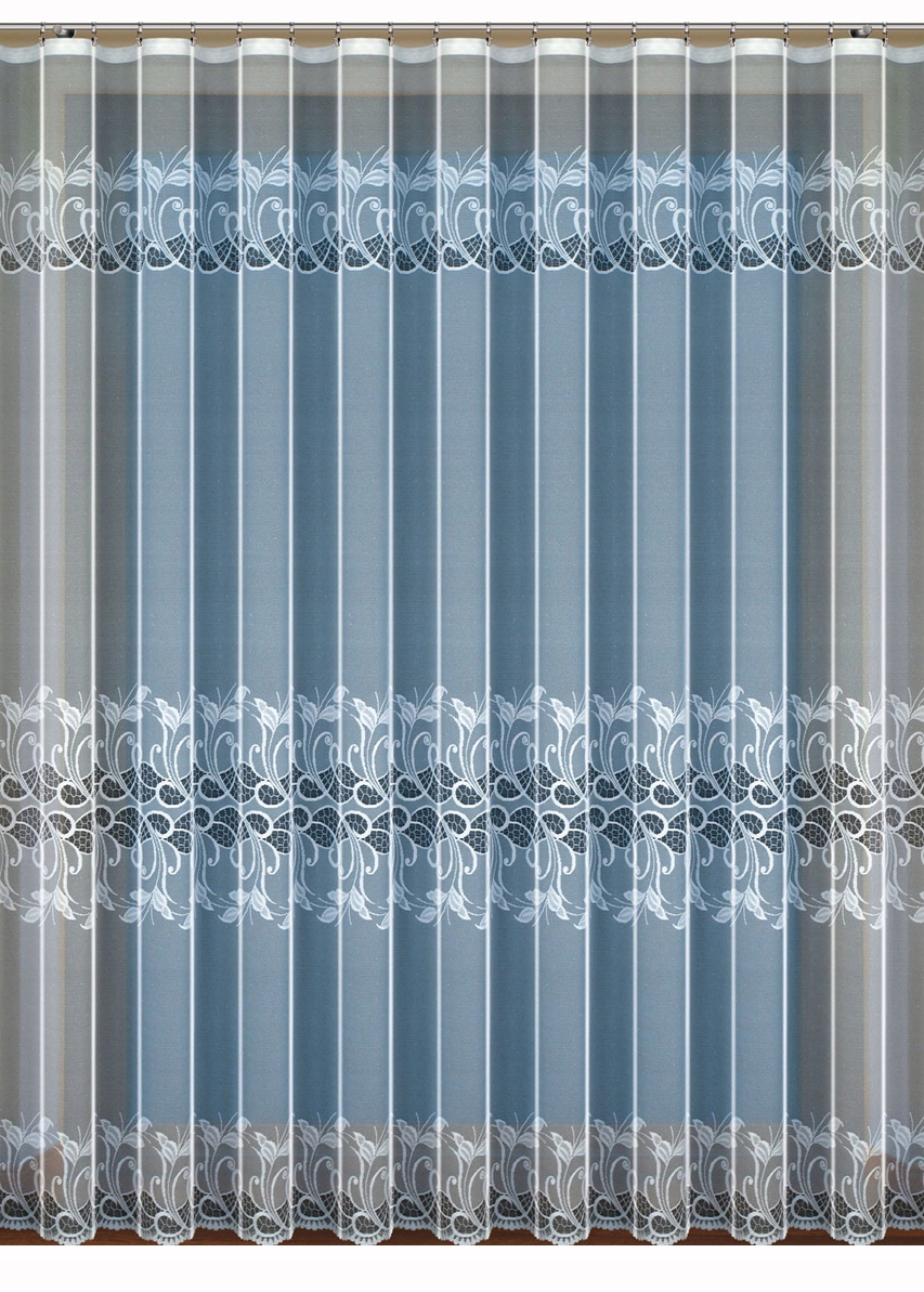 Mg Záclona 35432 Bílá 400x250 cm hotová obšitá Bt polský