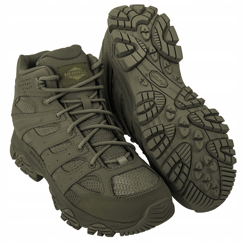 Taktické boty Merrell Moab 3 Mid Tactical Waterproof Dark Olive 44,5