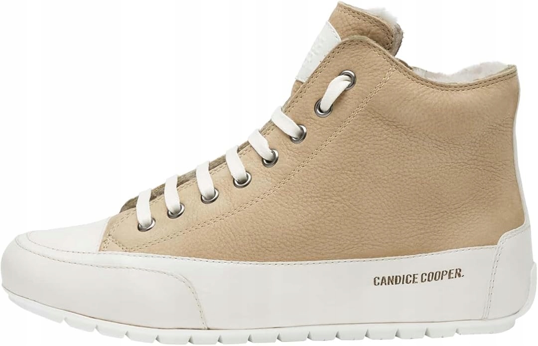 Candice Cooper Dámské Tenisky Hnědé, Zateplené, Kožené S Vlnou, Velikost 39