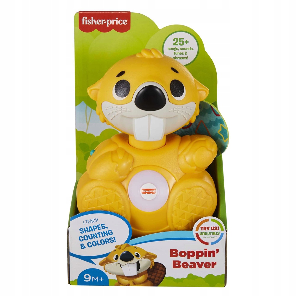 Fisher Price LINKIMALS INTERAKTYWNY BÓBR GXD82 Rodzaj pluszaki interaktywne