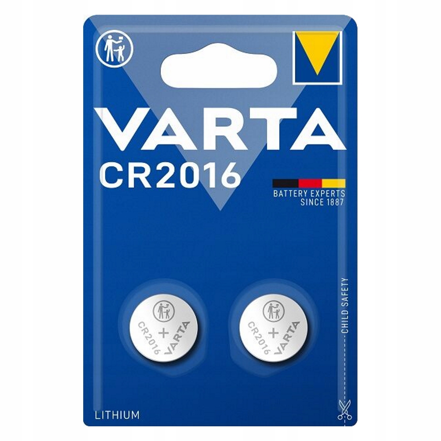 

Bateria litowa Varta CR2016 3V blister 2szt