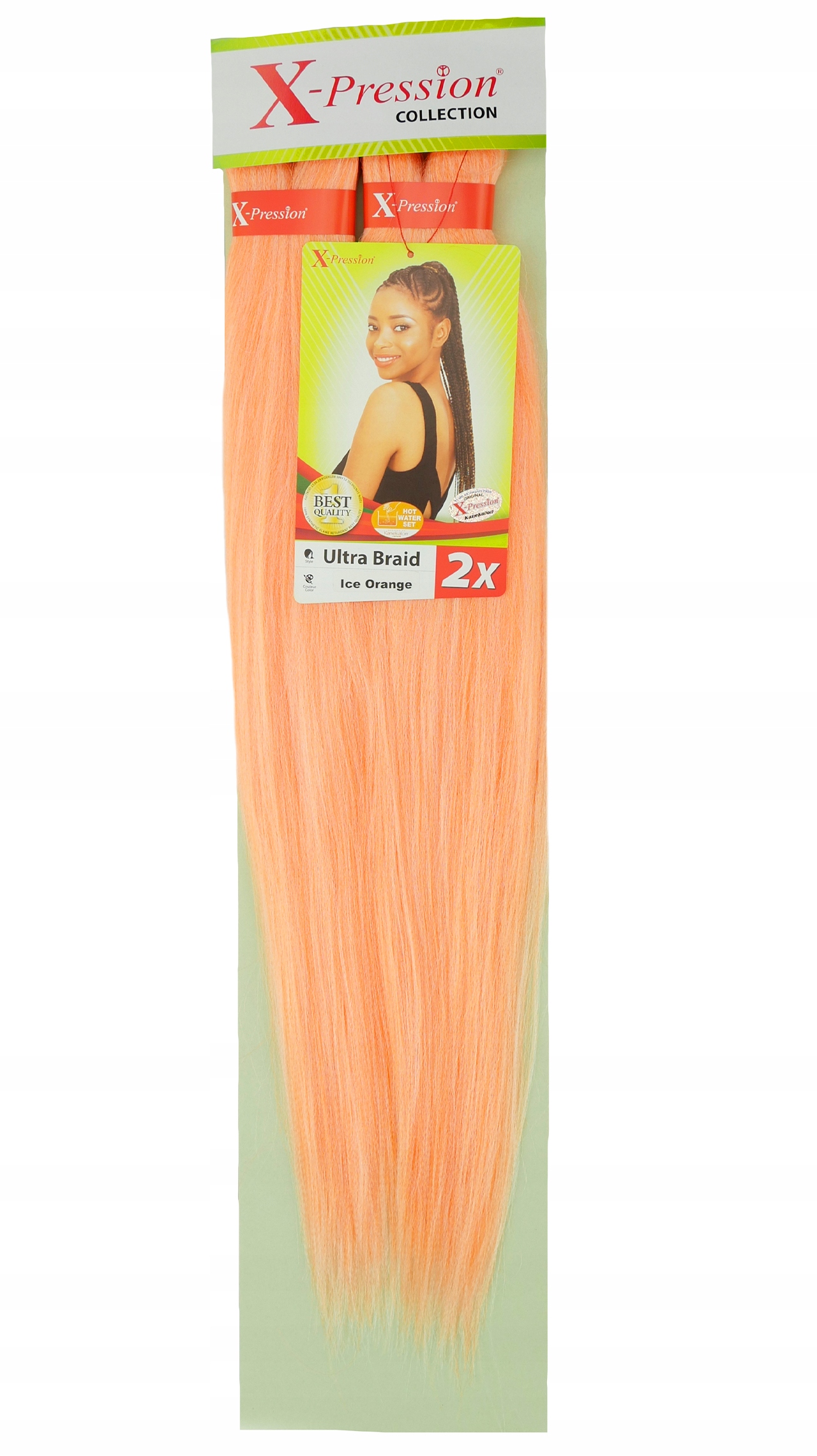 Włosy Syntetyczne 2 Kuce X-Pression Pre Ice Orange