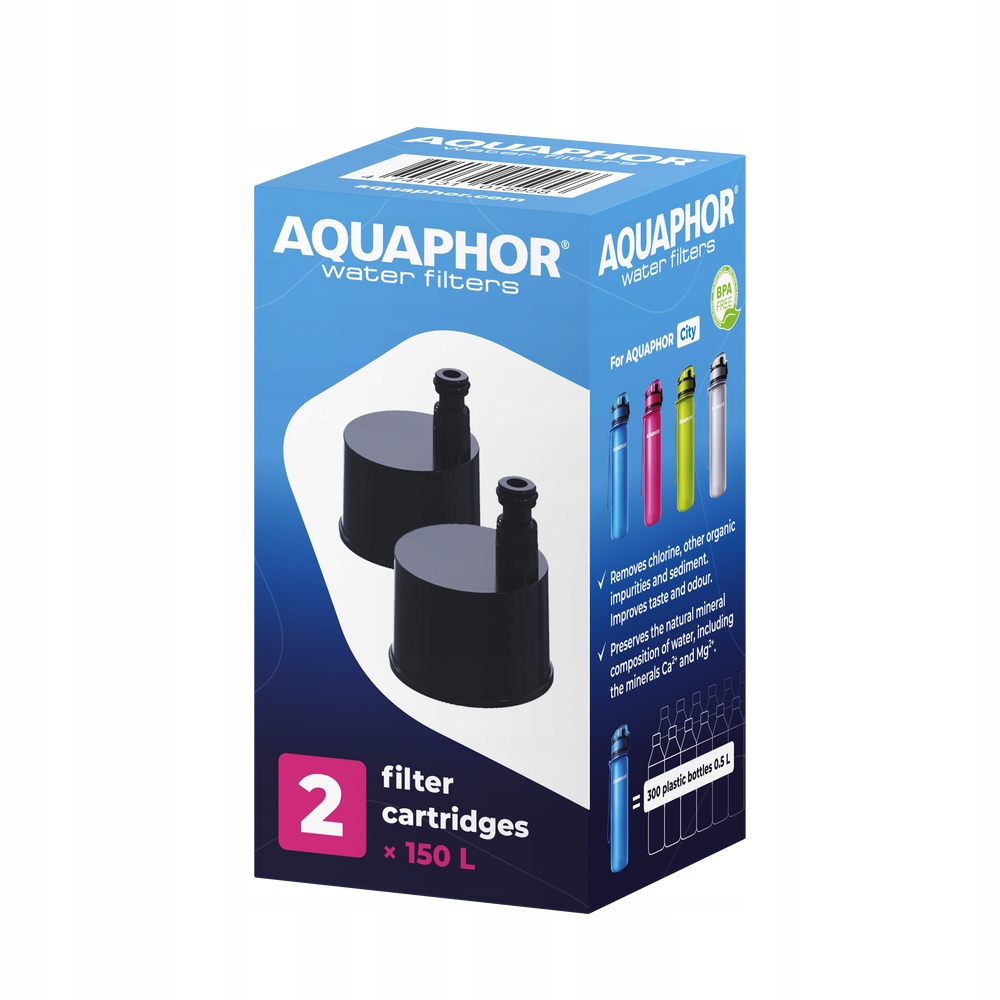 

Wkład filtrujący Aquaphor do butelki City 2 szt.