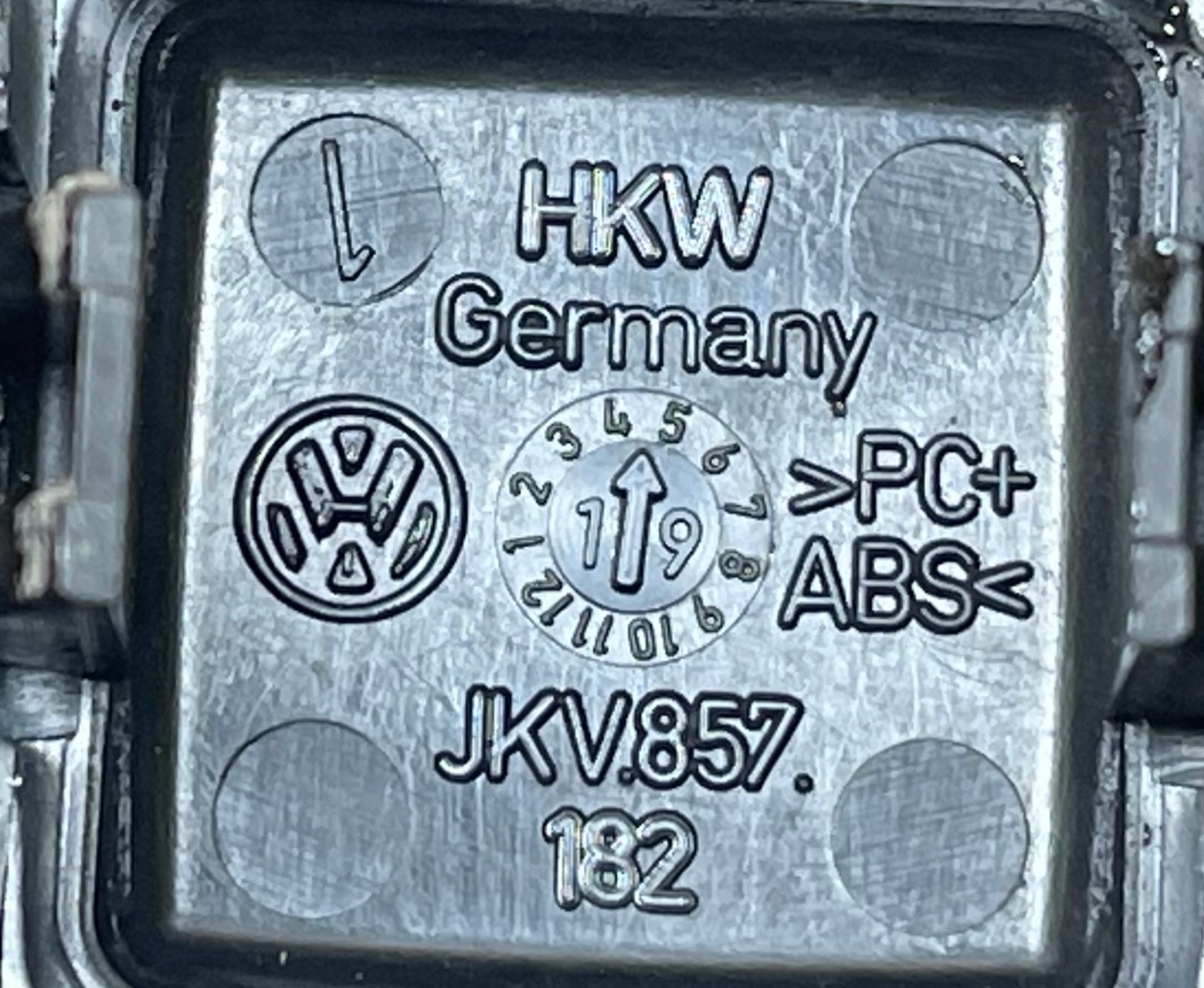VW T6.1 CRAFTER MULTIVAN Bouton Interrupteur ALARMU JKV959012B