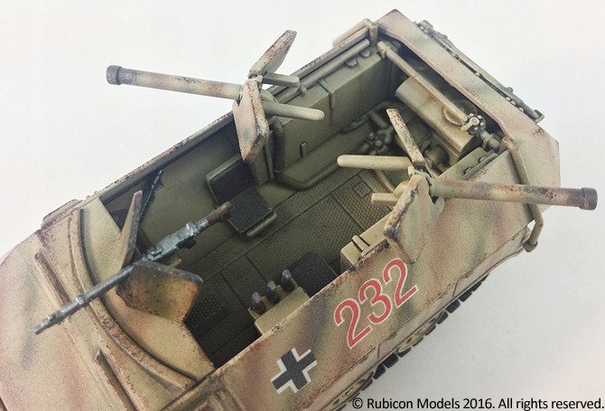 Rubicon Models - SdKfz 251/16 Ausf C/D Expansion Set Stan opakowania oryginalne