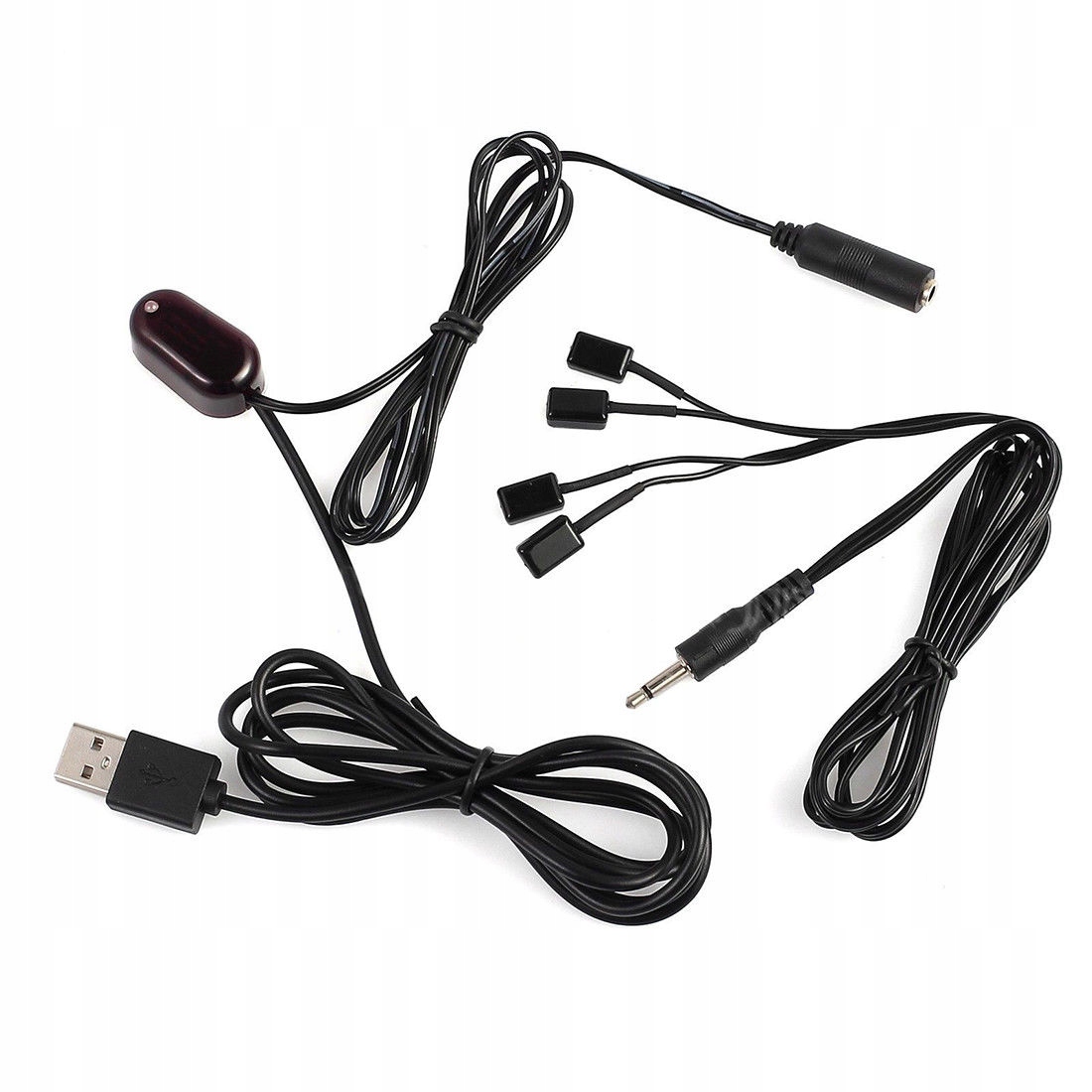 2× PRZEWODOWY PRZEDŁUŻACZ PILOTA SP-IR04 Spacetronik