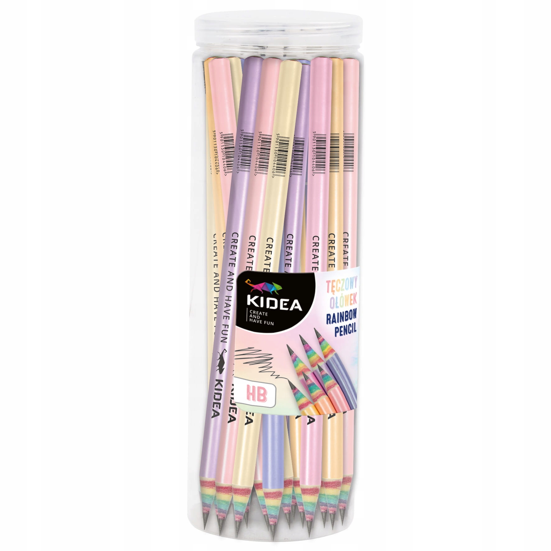 TĘCZOWY OŁÓWEK KIDEA HB 1 SZT Liczba sztuk w ofercie 1 szt.