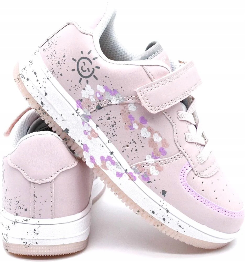 Buty dziewczęce American Club ES180 różowe 31