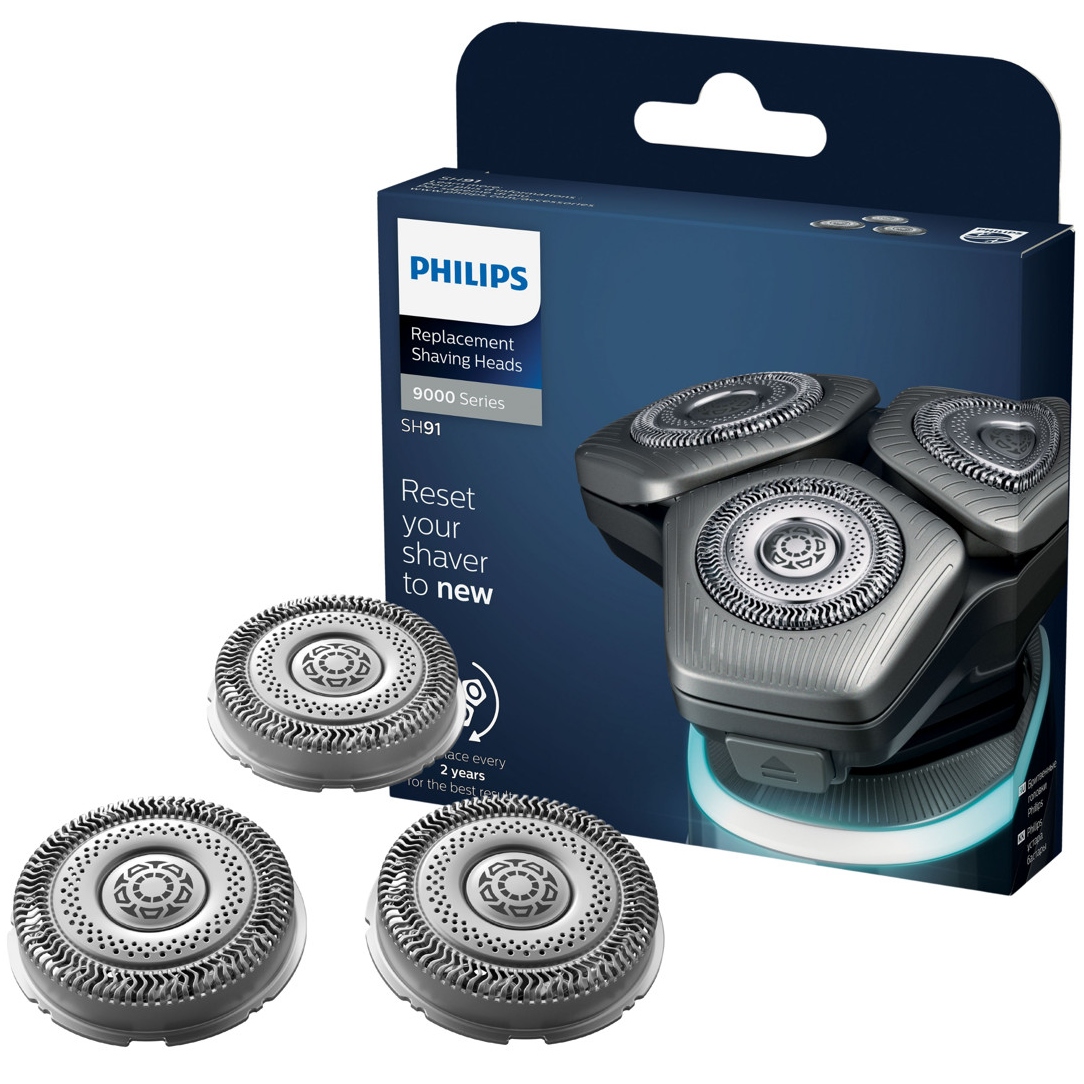 Vyměnitelné břity pro holicí strojky Philips SH91/50 3ks