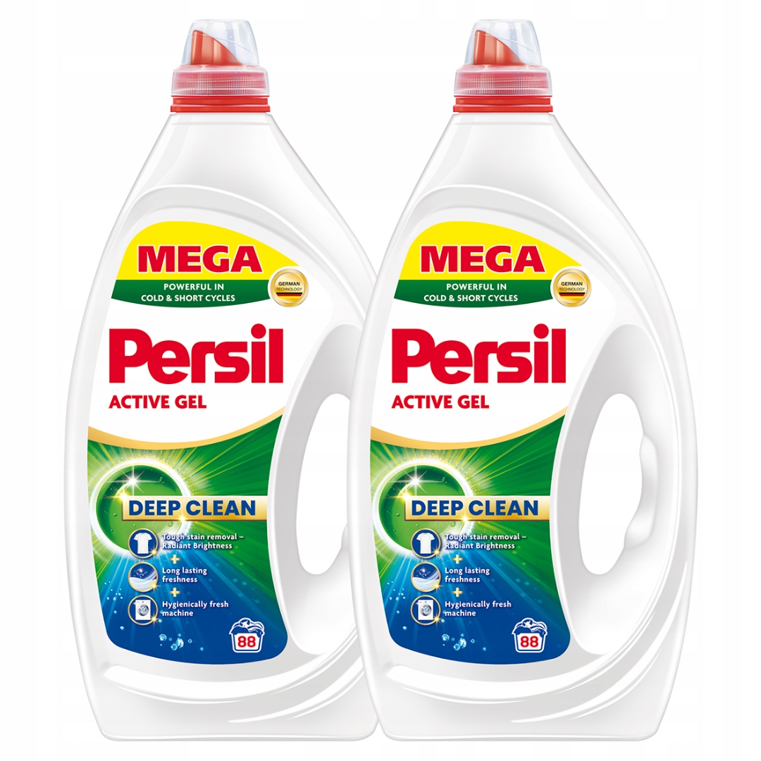 Persil Regular Active Żel do Prania Białego Zestaw 176 prań 7,92l