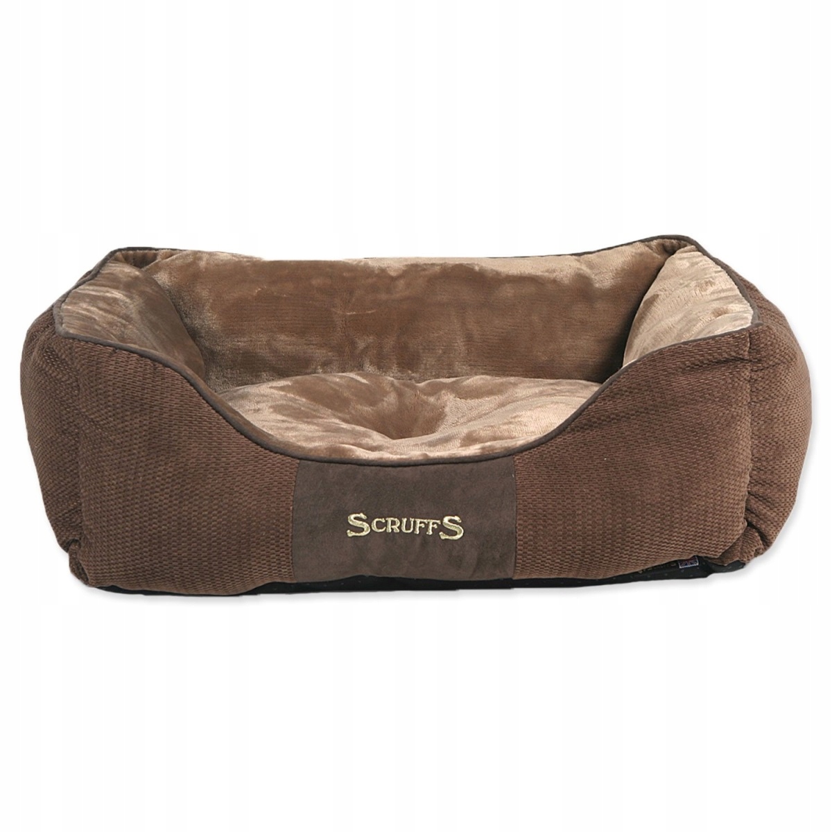Levně Pelech Scruffs Chester Box Bed čokoládový M 60x50cm