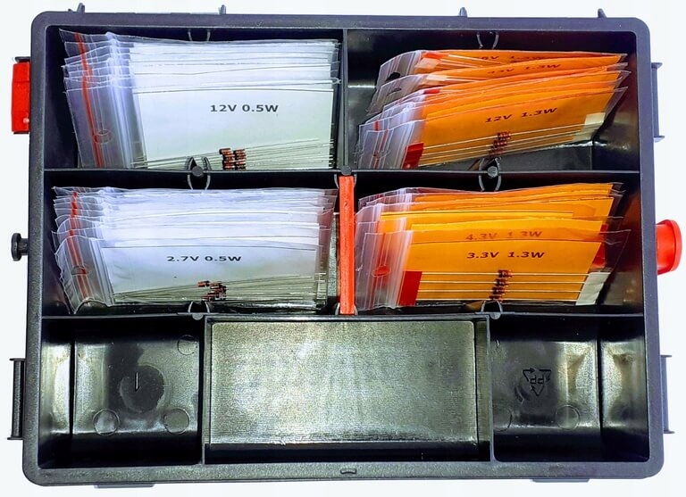 Dioda Zenera diody zestaw