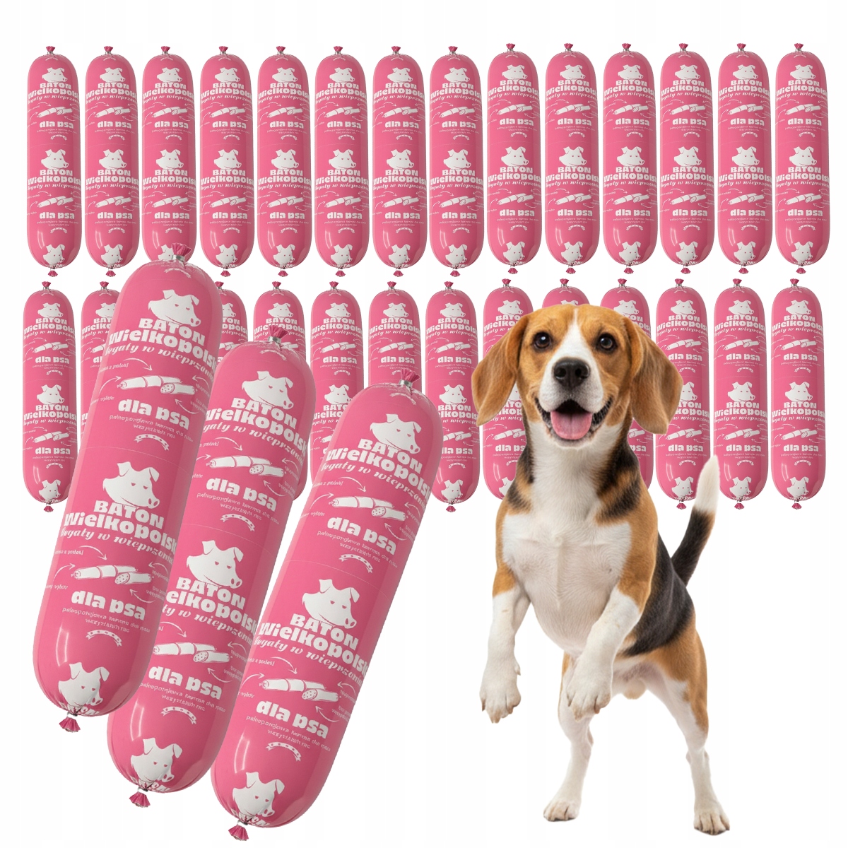 Krmivo Pro Psa Vlhké Krmivo Vepřová Tyčinka 29x900g Velkopolská Tyčinka