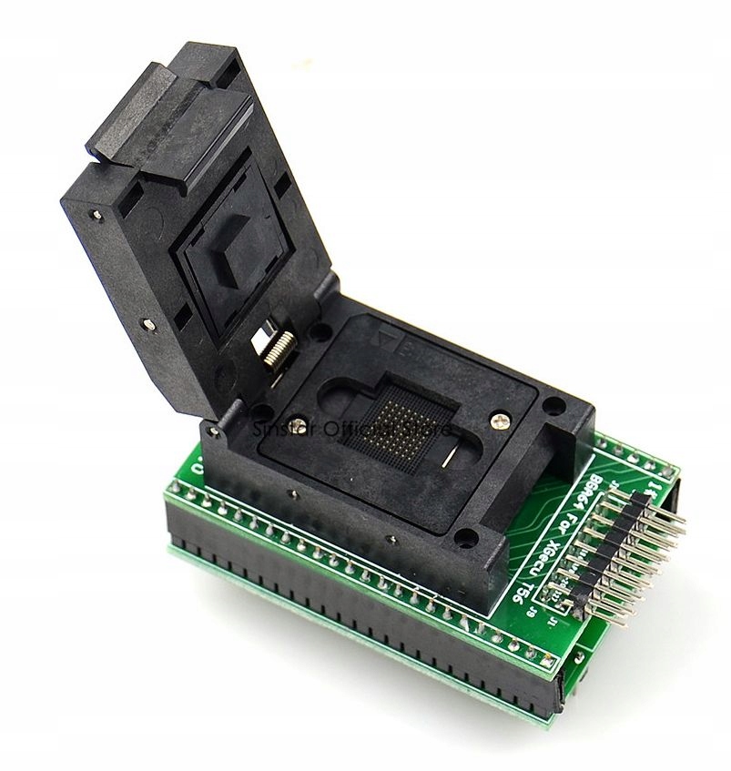 Adapter BGA64 ZIF dla programatora XGecu T56 Model Adapter BGA64 ZIF dla programatora XGecu T56