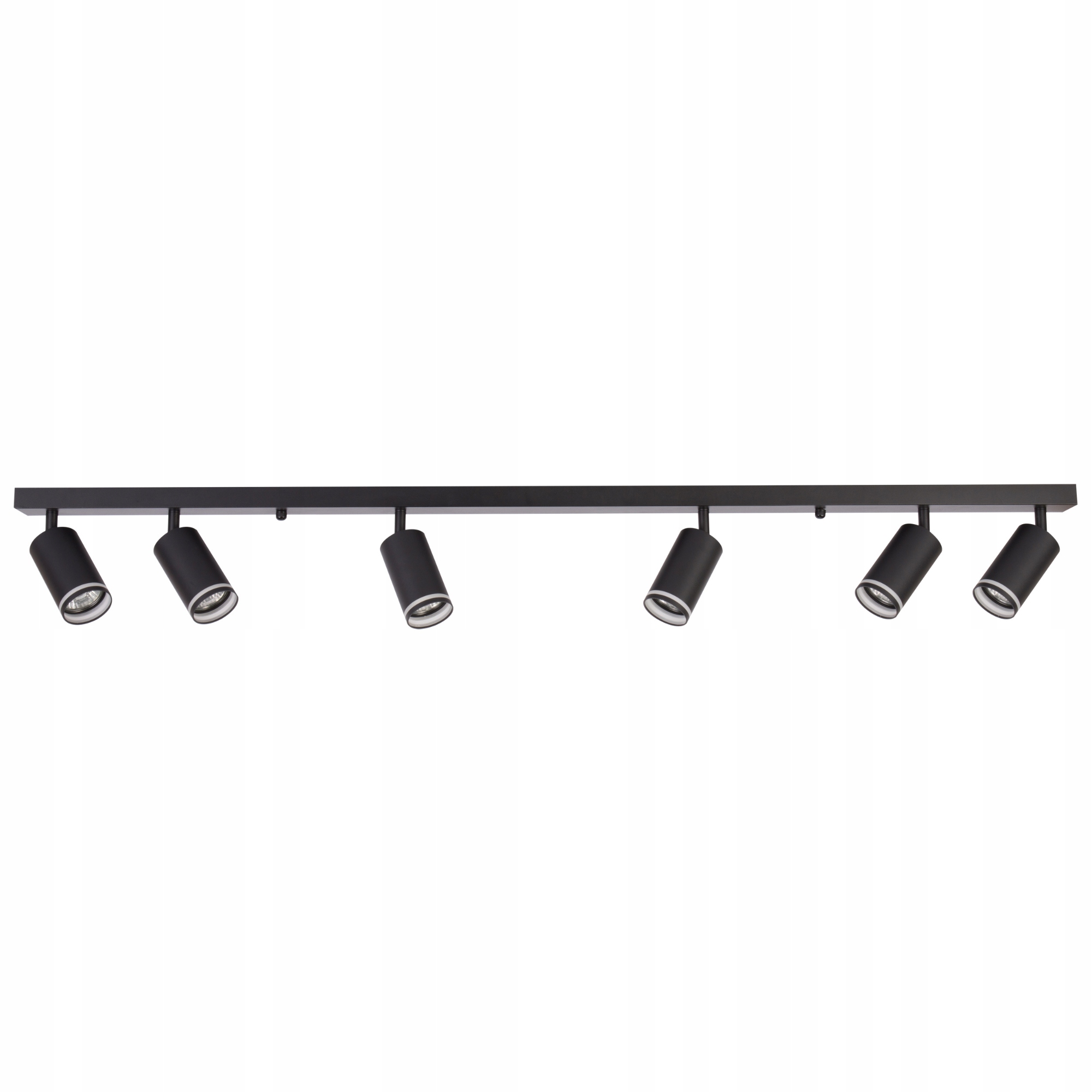 Stropní Svítidlo Reflektorová nástěnná lampa 6x GU10 Černá Paris Goldlux