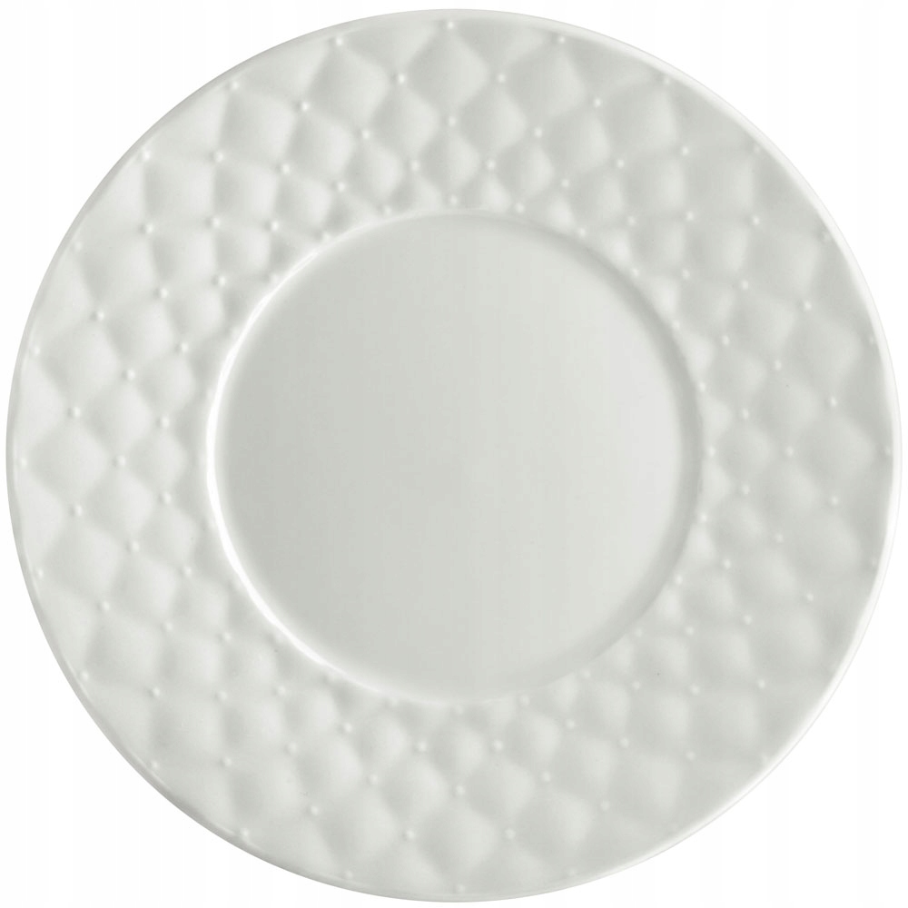 

29164 Ambition Glamour Talerz Deserowy 20,5CM Biel