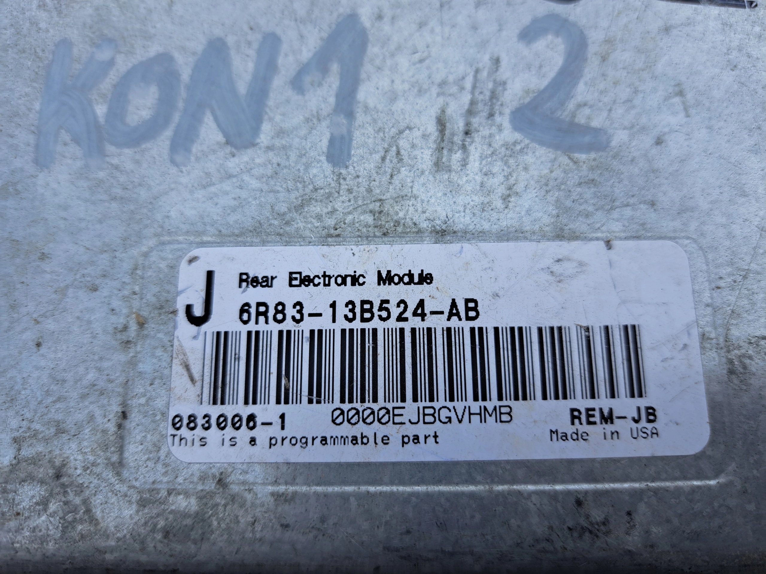 JAGUAR S-TYPE control unit computer ECU 6R83-13B524-AB XW4F-14A638-HA