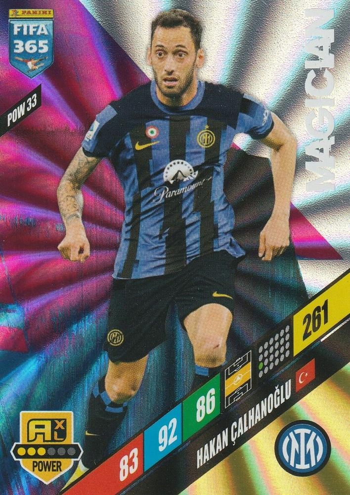 Adrenalyn XL 365 2024 POW33 Hakan Çalhanoğlu Panini