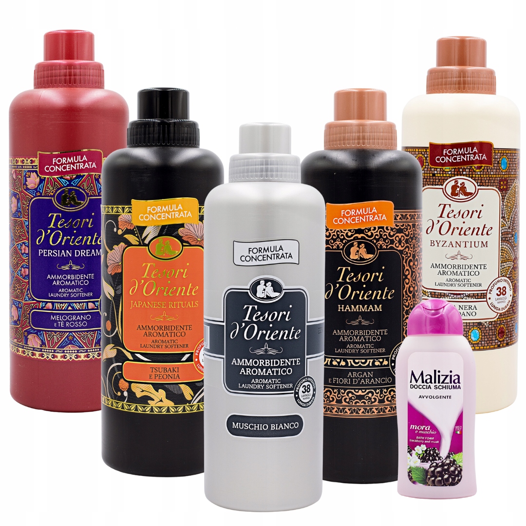 Bestseller! Tesori d'Oriente sada 5 italských oplachovacích přípravků Dárek