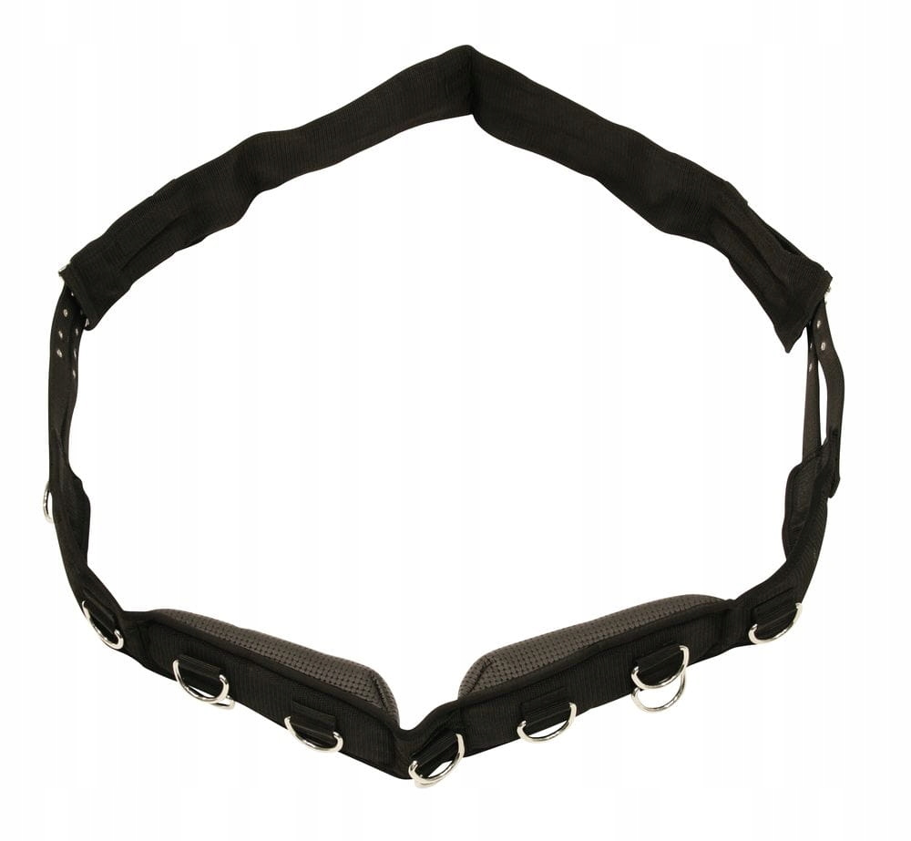 Pas do lonżowania COVALLIERO Standard czarny FULL